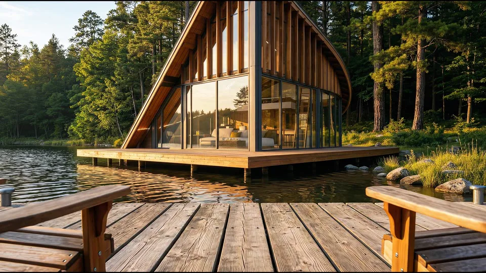Skylight Cabin 1-Bedroom wooden exterior
