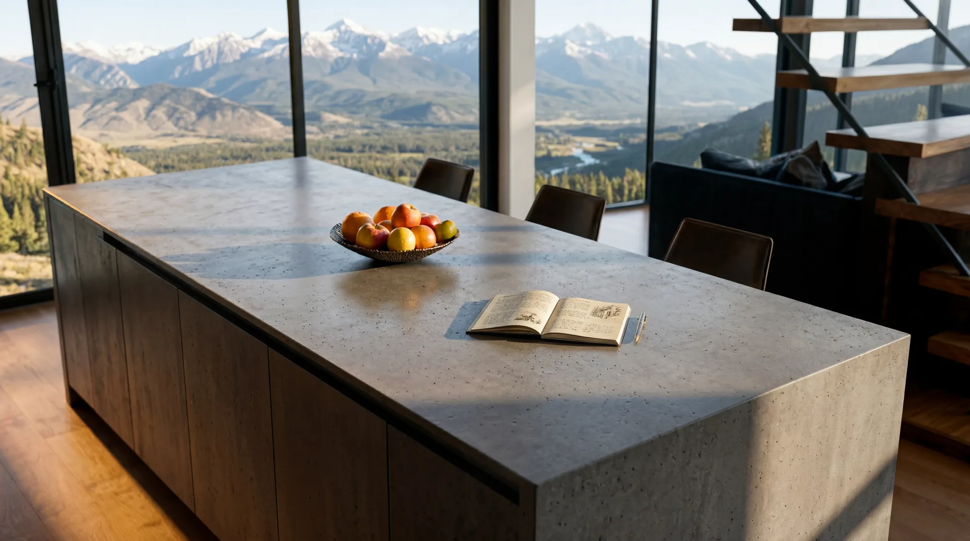 Skylight Cabin kitchen