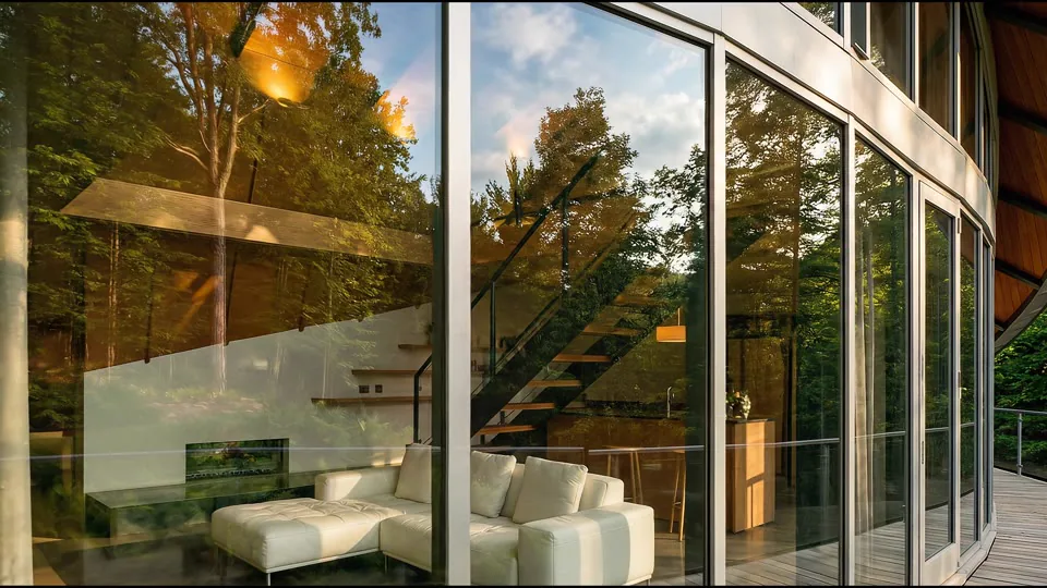 Skylight Cabin living room