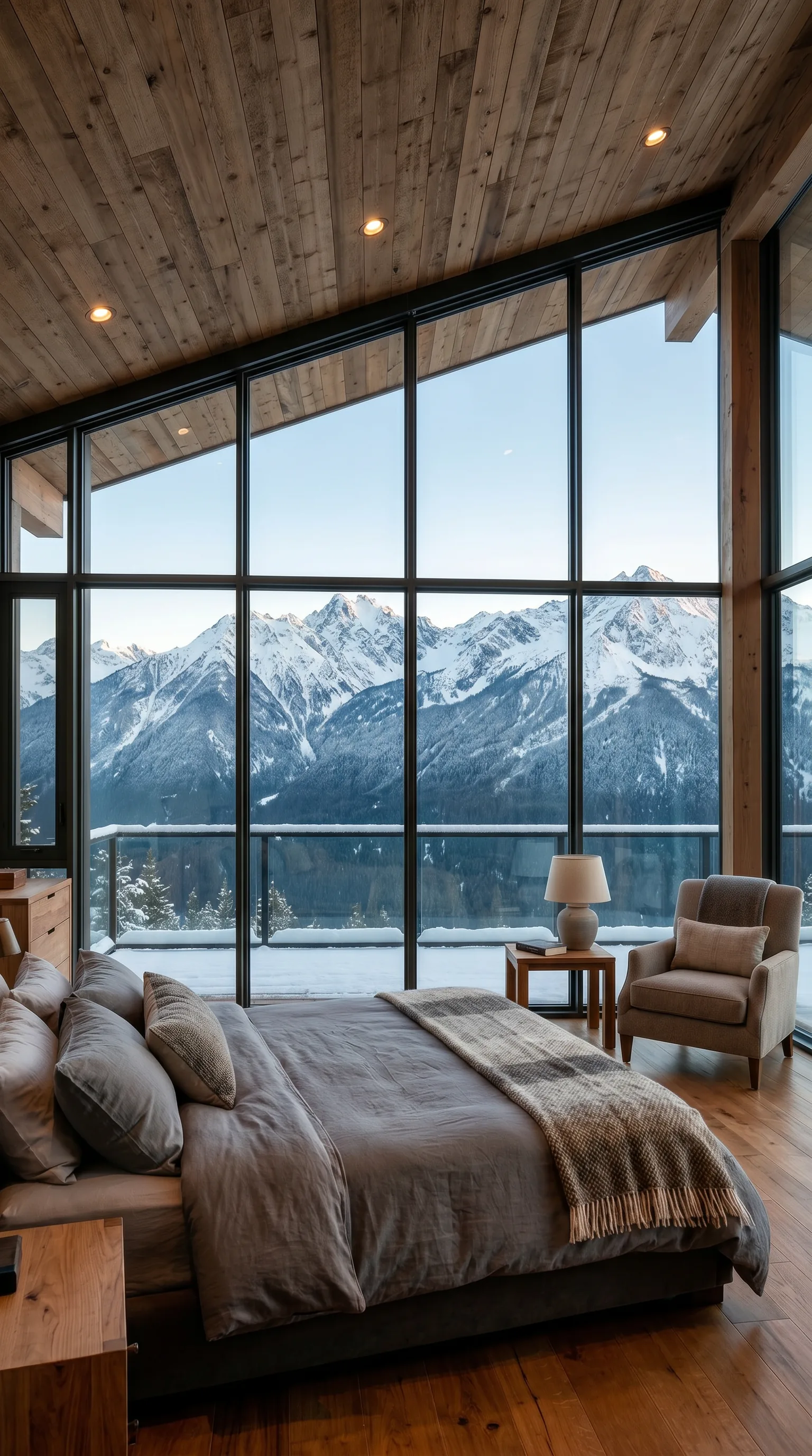 Skylight Cabin 3-Bedroom architectural interior