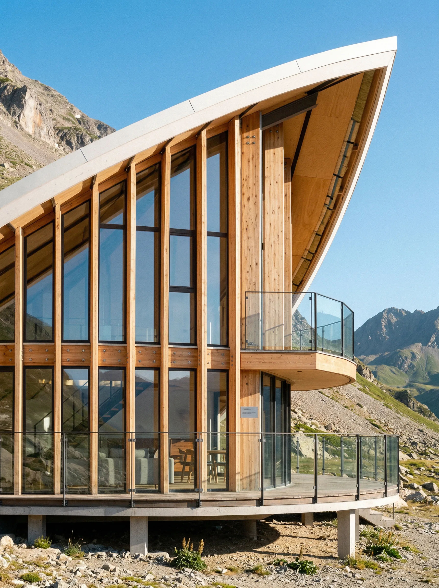 Skylight Cabin 3-Bedroom summer facade