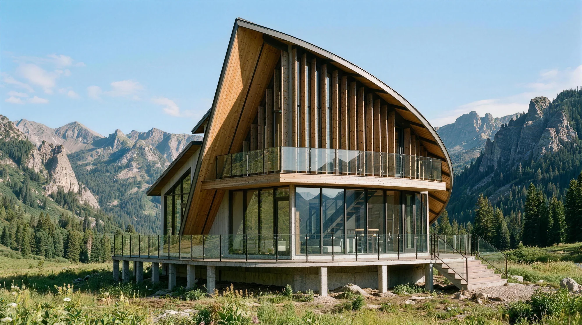 The Skylight Cabin 3-Bedroom, exterior render